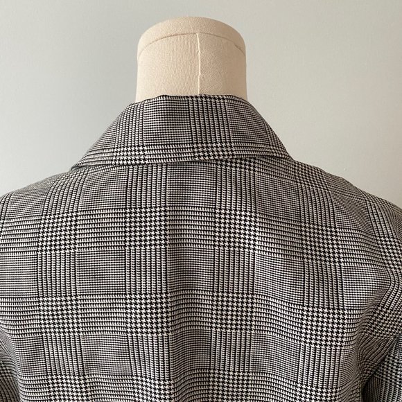 Vintage Lana Lee Houndstooth Blazer (Approx. Size 6) - Picture 8 of 13